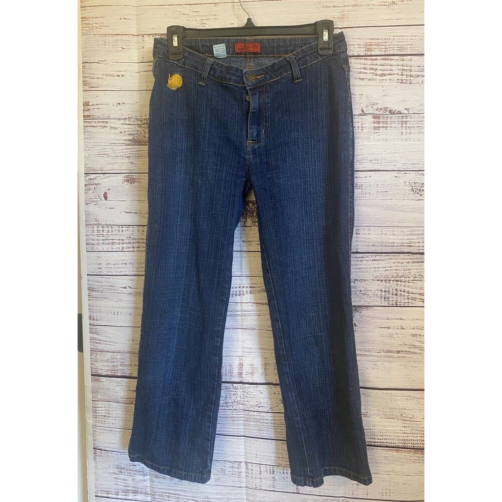 Vintage Apple Bottom Red Label collection cropped Jeans 9/10 Y2K so cute!